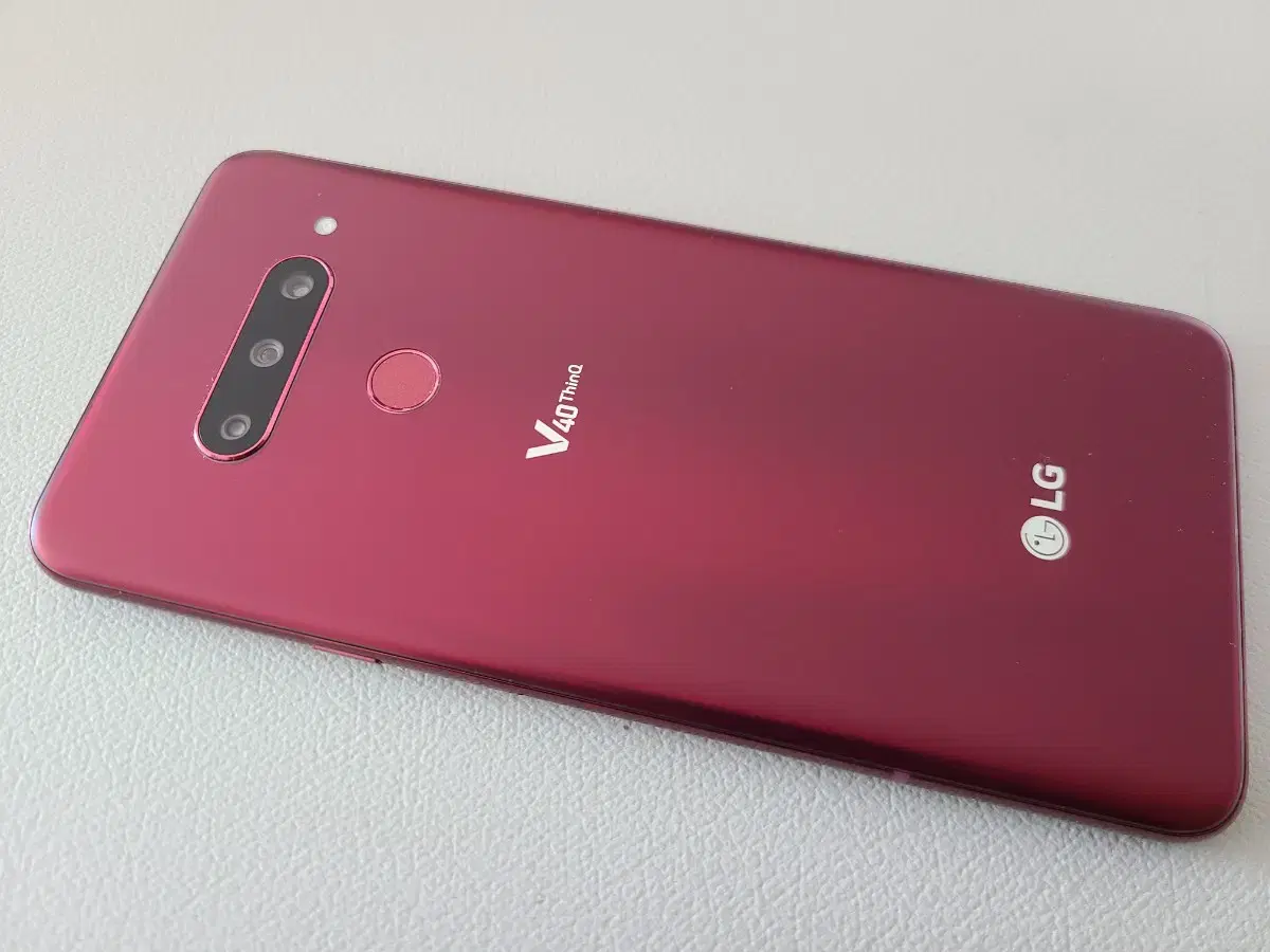 LG V40 ThinQ 레드 128G